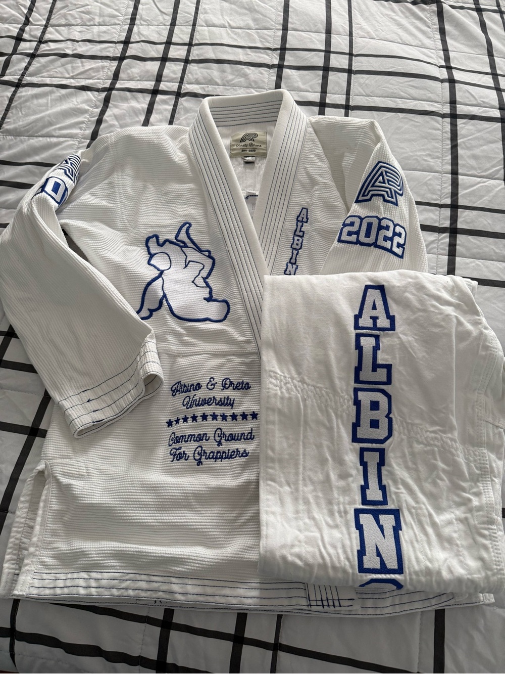 Albino & Preto BJJ Gi